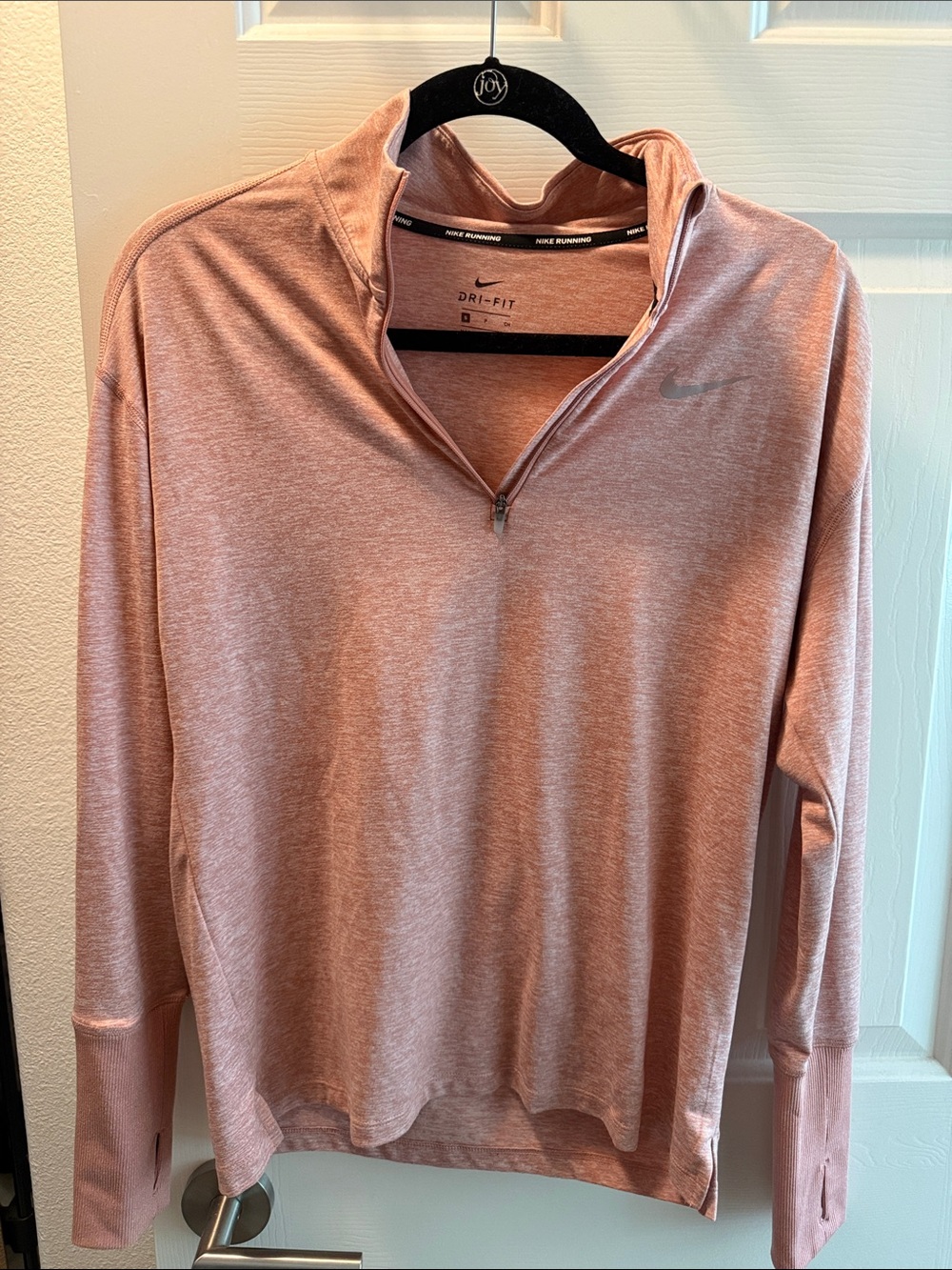 Nike Women’s Dri-FIT Quarter-Zip Pullover - Dusty Rose